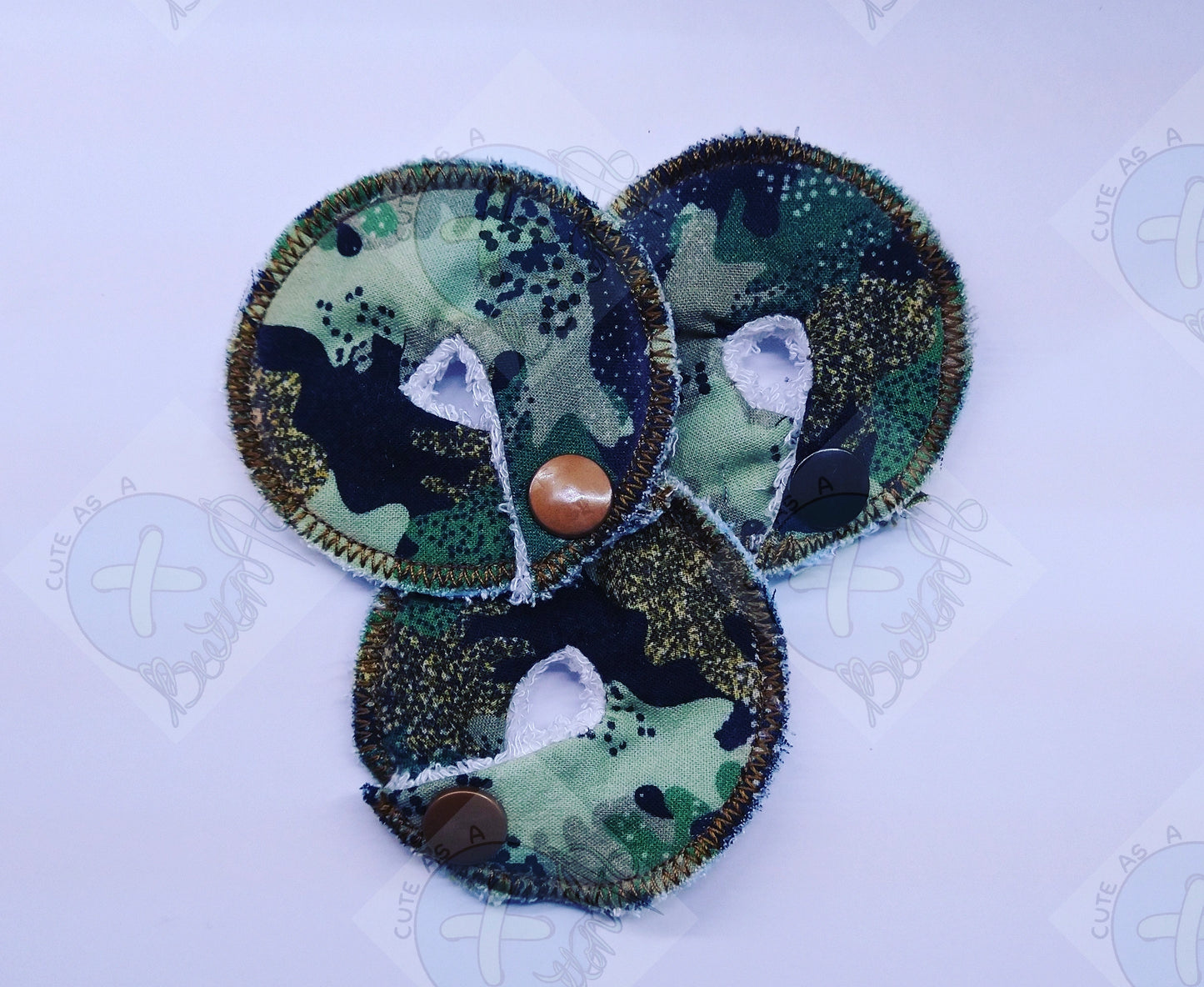 Camo Tubie Pads- Set of 3