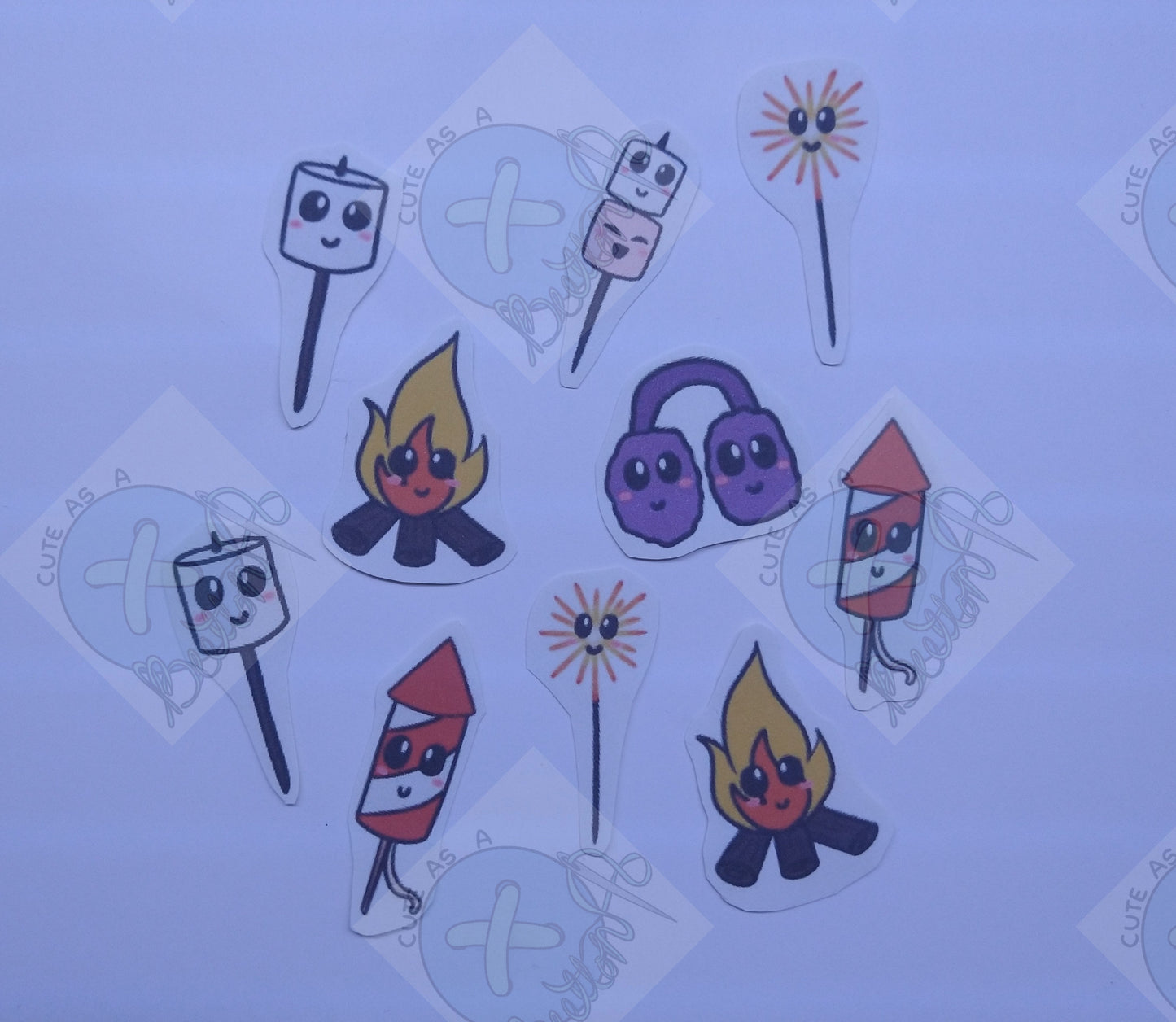 Sticker Set- Bonfire