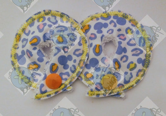 Minnie Leopard Tubie Pads- Set of 2