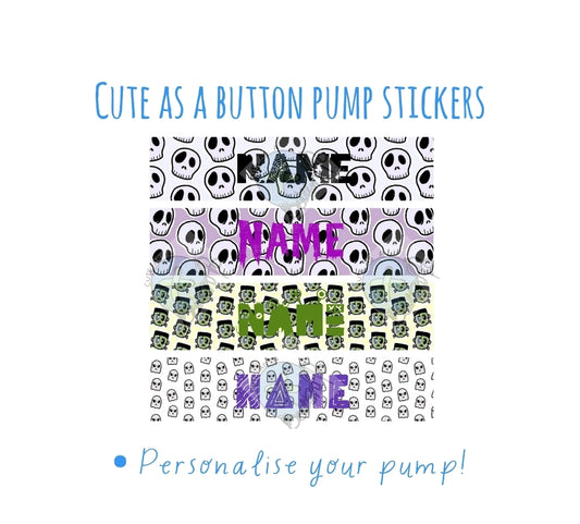 Nutricia Infinity Pump 1&2 Sticker- CAAB Autumn