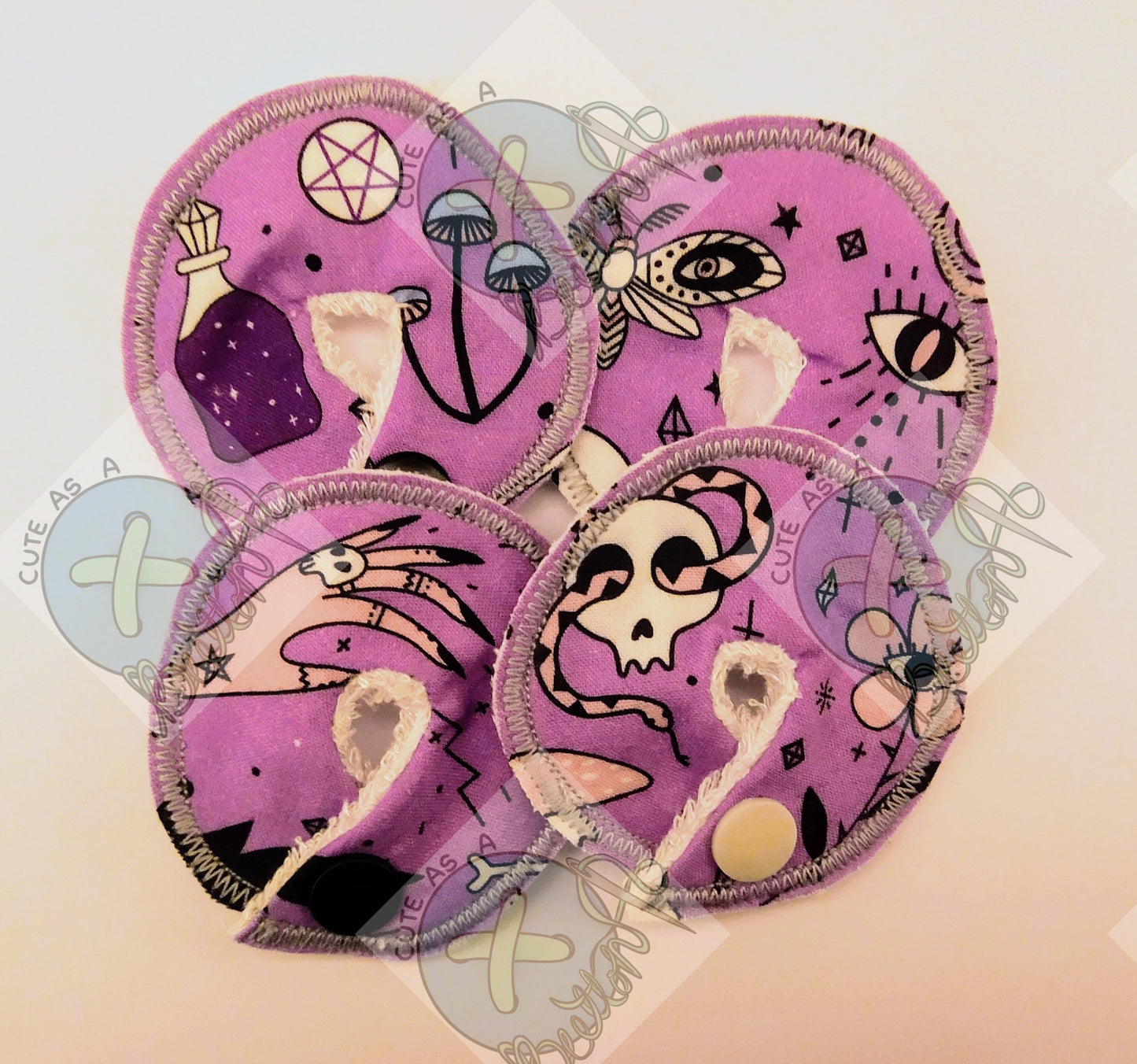 Witchy Tubie Pads- Set of 4