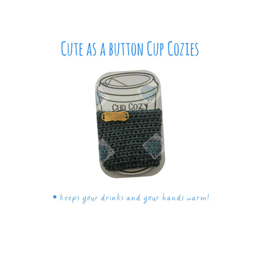 Blue Rainbow Cup Cozy