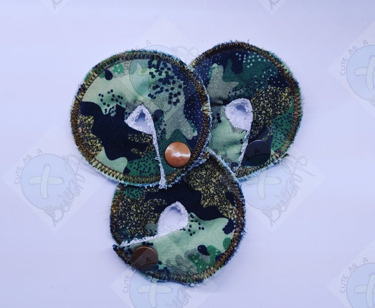 Camo Tubie Pads- Set of 3