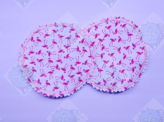 Flamingo Make-up Pads- Set of 2