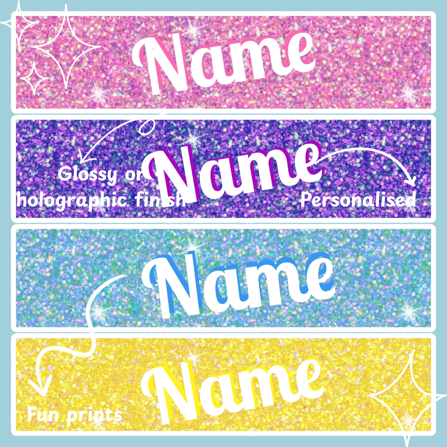 Nutricia Infinity Pump 1&2 Sticker- Sparkle