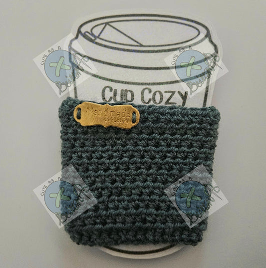 Teal Cup Cozy