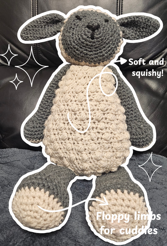 Handmade decorative plushie- Sheep